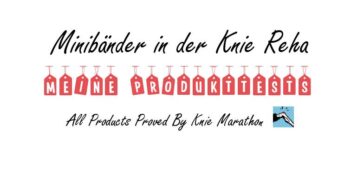 Miniband Set – Einfach das Knie stabilisieren Miniband in der Knie Reha